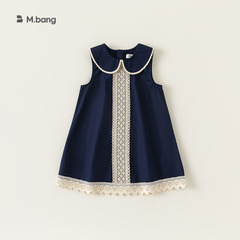 INSbobo children's dress summer children's clothing lace girls velvet palace style skirt QQ23090