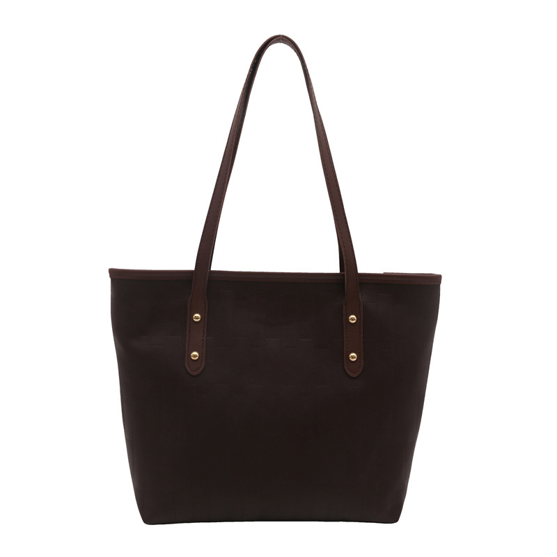 Personalidad de la bolsa de gran capacidad para mujeres invierno 2024 nueva moda mochila casual textura clase de viaje bolsa