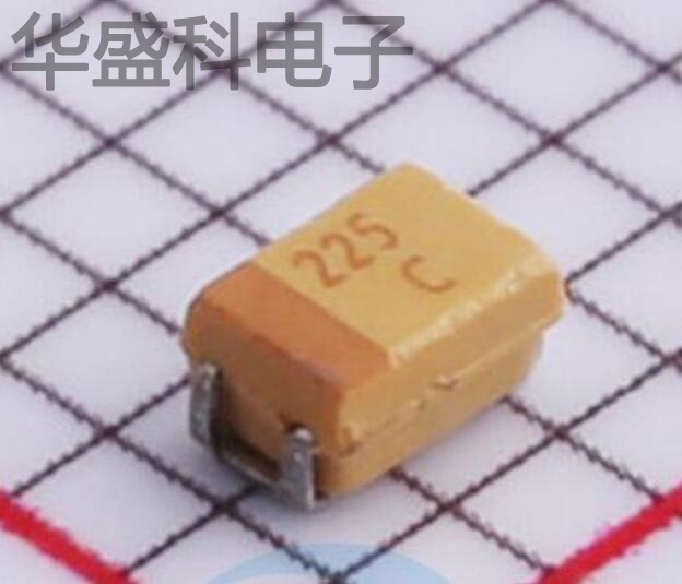 TAJR225K016RNJ 描述 2.2uF(225) ±10% 16V 钽电容器