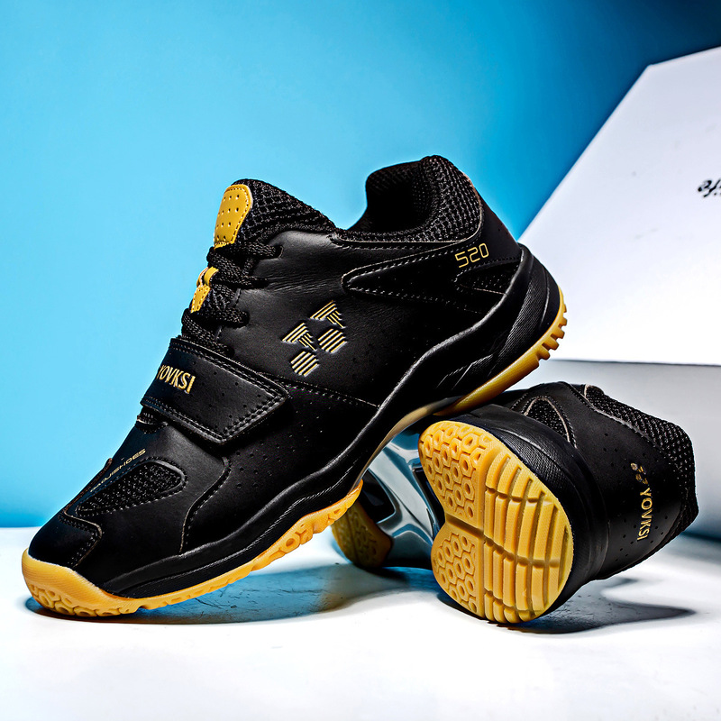2025 new badminton shoes men's professional competition couples sneaker breathable high-grade non-slip badminton shoes