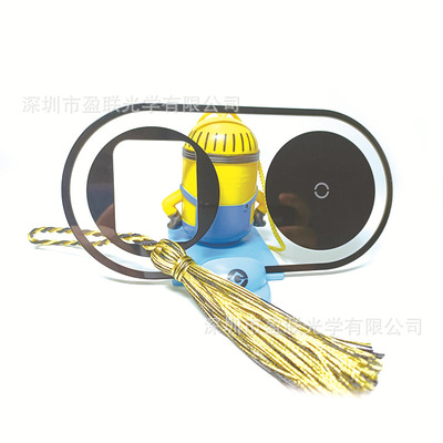 Panel glass addition Open hole Toughened glass Special-shaped panel touch Silk screen Glass Toughened glass