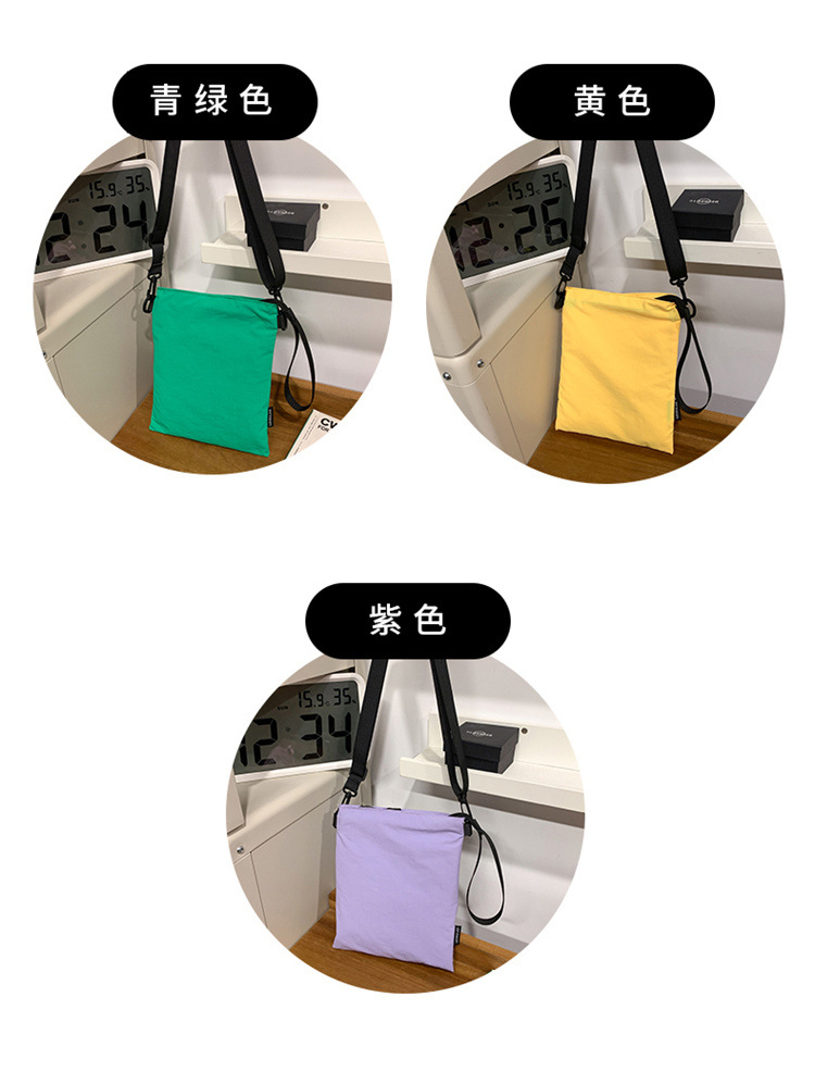 The 2025 summer new stylish, simple and individual small square bag is a trendy and casual single-shoulder crossbody bag for women Item Picture