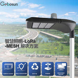 柏顺led智慧照明系统物联网LoRa-MESH解决方案智慧路灯城市改造