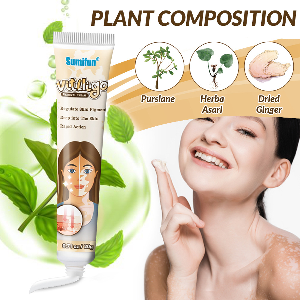 Sumifun Cross-Border AliExpress White Spot Cleanser, crema de cuidado de la piel de manchas de sudor, crema de cuidado de la piel de flores K10073 image 3