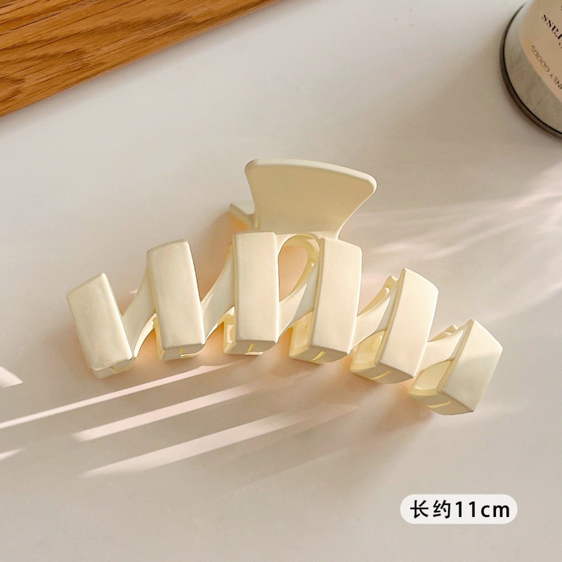 Nuevo clip de celebridad en línea elegante clip de tiburón elegante horquilla de Cabeza trasera grande clip coreano horquilla accesorios para el cabello al por mayor