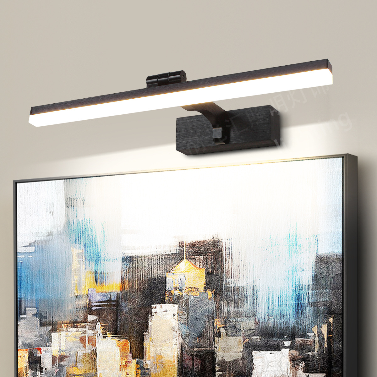 European-style bathroom mirror front lamp LED makeup lamp bathroom mirror cabinet lamp home hotel engineering simple fashion wall lamp