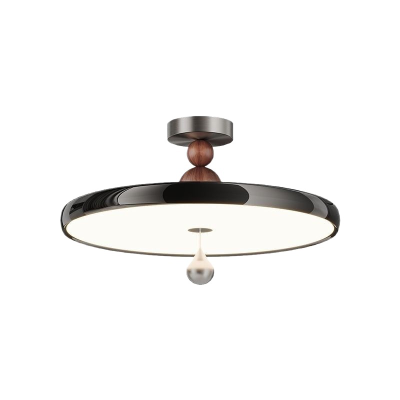 Dormitorio candelabro retro pastoral americano 2025 nuevo estilo estilo francés crema color nogal protección ocular luz de la habitación del dormitorio principal