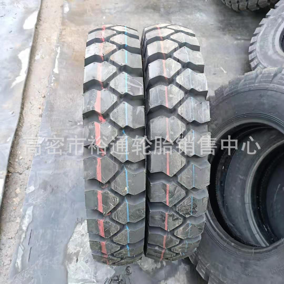 农用三轮车工程车轮胎6.50 7.00 7.50 8.25-16拖车矿山两大块轮胎