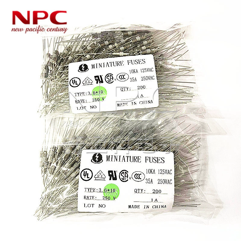 Керамическое защитное сцепление, 3x, x10, 250v, T0, 2A, T200