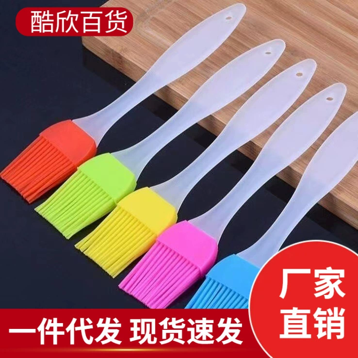 Раздельная силиконовая масляная щетка Маленькая щетка для барбекю Устойчивая к высоким температурам Без ворса Кухонные Инструменты для выпечки Кисть для масла для торта