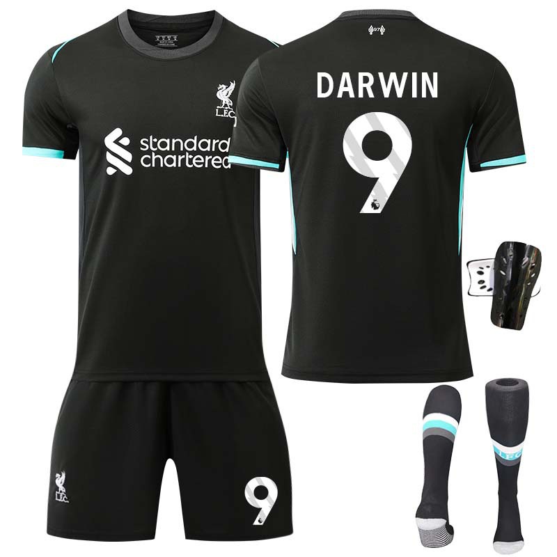 2425 Liverpool fuera de casa 11 Salah camiseta set 66 Arnold 3 Endo Air 9 Firmino camiseta de fútbol