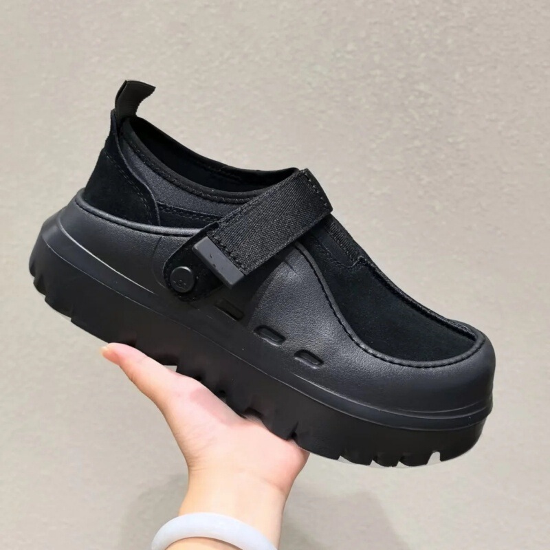 2025 New Oil Machine Fashionable and Comfortable Thick-Soled Low-Cut Velcro Strap Casual Shoes Tasman Couple Shoes
