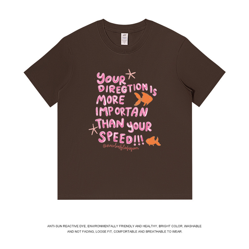 多用途のプリントコットン半袖Tシャツ、男性と女性用、和風の新鮮でカジュアルな夏のデザイン、インス卸売|undefined