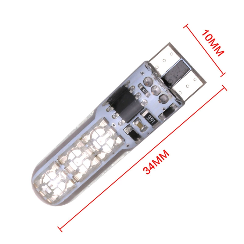 RGB автомобильная подсветка для фар T10 силикон 5050-6smd светодиодные цветные маленькие фонари номерного знака фонари мигают