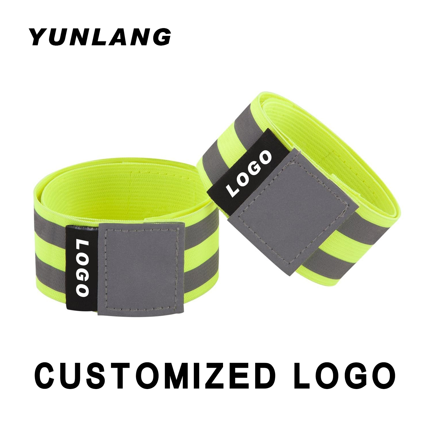 Outdoor Running Reflective Armband Cycling Hiking Elastic Band Reflective Strap Ankle Strap Armband Wristband Pants Belt