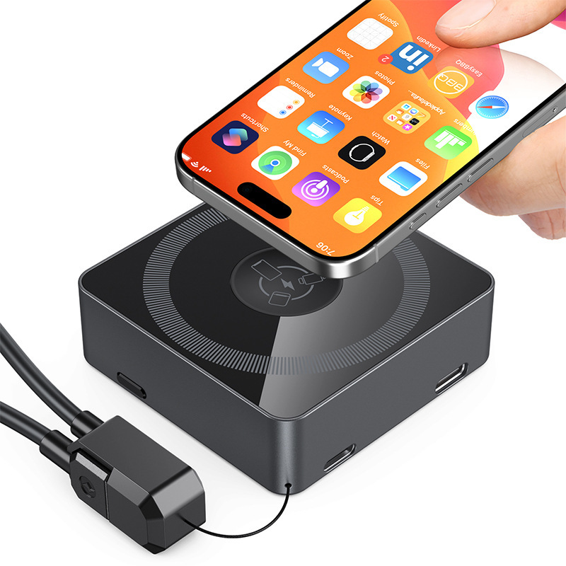 Apple 携帯電話、時計、ヘッドフォン、ワイヤレス充電器、ポータブルモバイル電源に適した国境を越えた 3 桁のモバイル電源|undefined