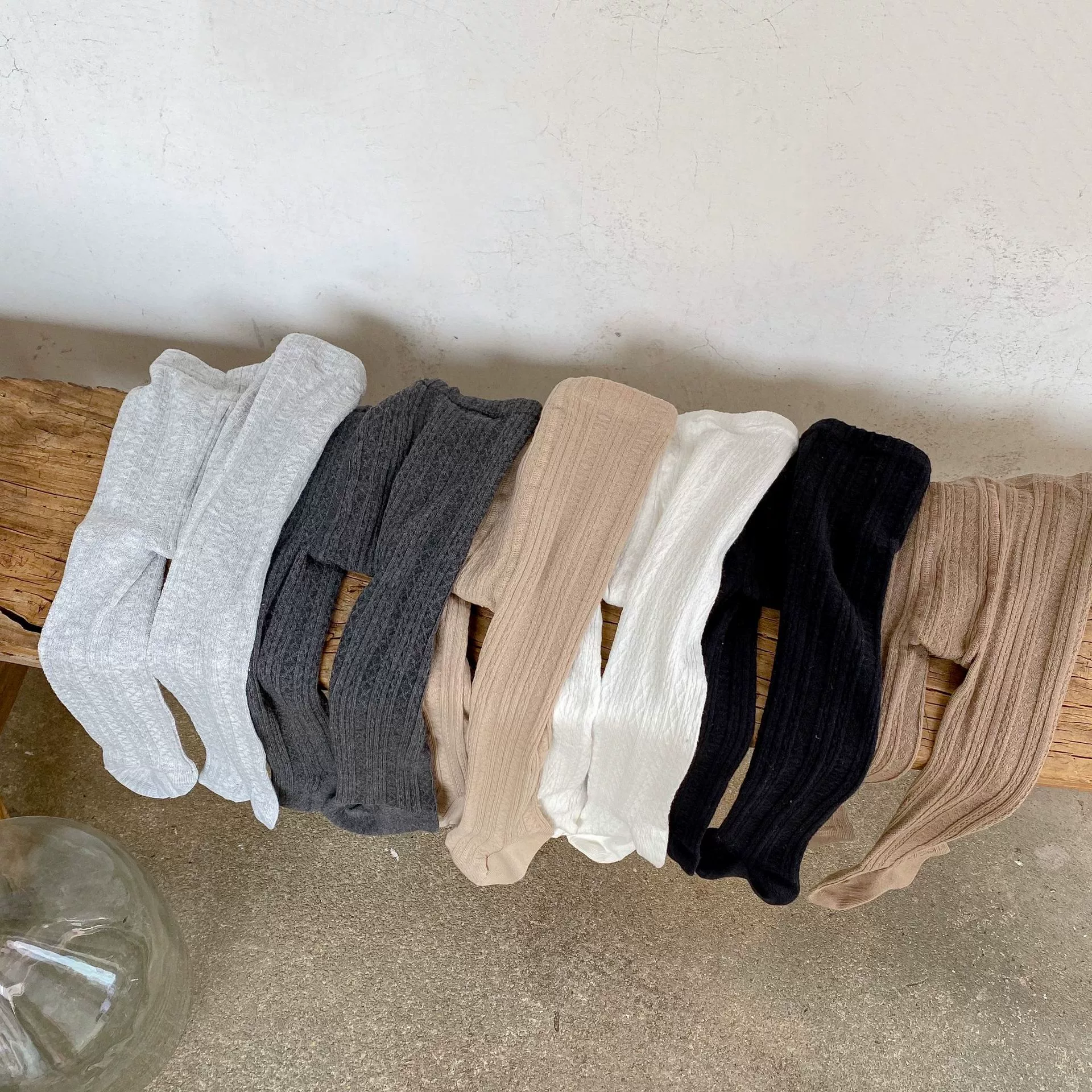 Бренд демисезонные leggings, окрашенные детские штаны, высокая талия