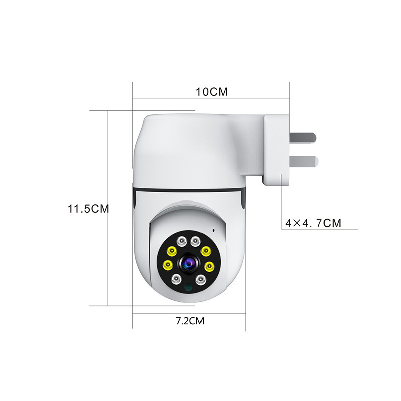 A11 HD cámara inalámbrica WiFi remoto cámara de seguridad para el hogar intercomunicador bidireccional color cámara de visión nocturna