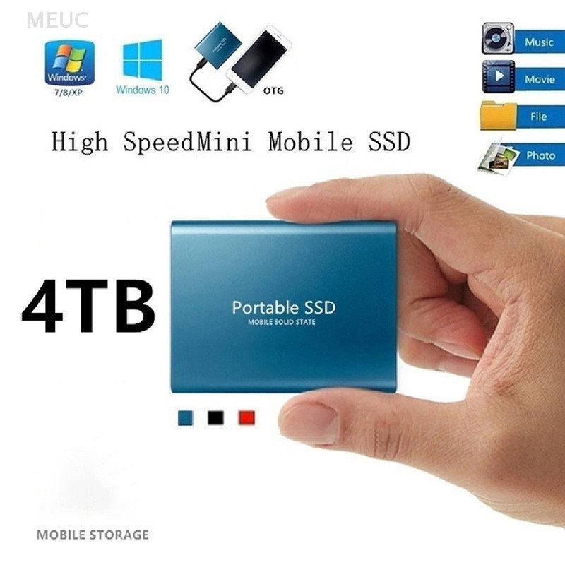 跨境硬盘64t移动硬盘工厂批发扩容升级ssd移动硬盘2t便携式硬盘8T|undefined