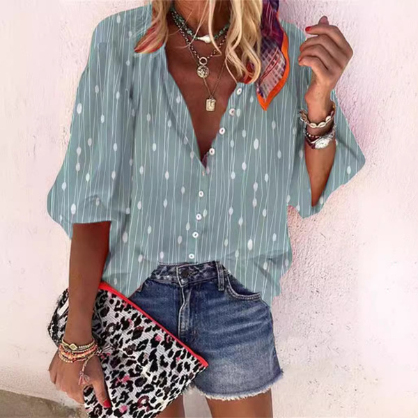 fashionable summer retro shirt