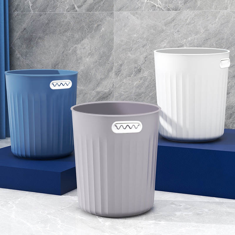 High-quality Ins-style household kitchen living room bathroom waste basket trash can large size wholesale