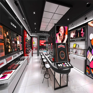 定制商场美妆展示柜产品展柜彩妆口红饰品柜化妆品展示柜货柜