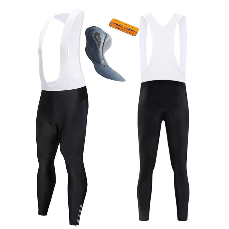 더블 화살표 화이트 서스펜더 바지