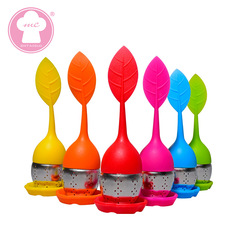 Silicone Tea Filter Factory Direct Supply Tea Filter 304 Stainless Steel Silicone Tea Bag