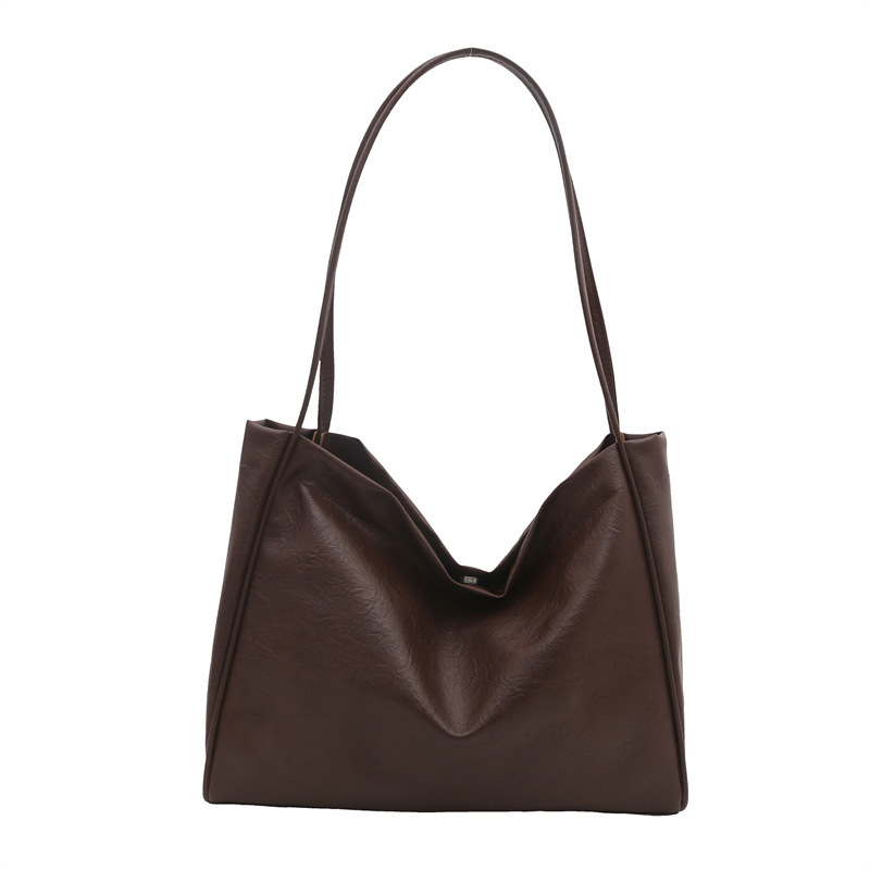 Bolsa de mano casual coreana para mujeres 2024 nueva moda de alta capacidad bolso de hombro de estilo minimalista bolso de mujer de viaje al trabajo