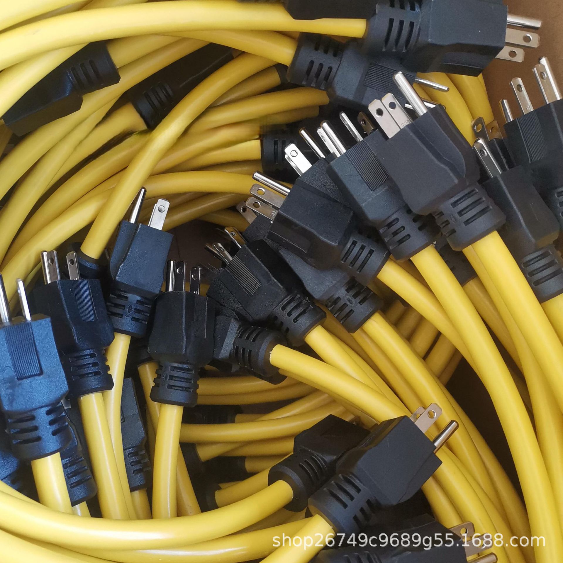 厂家直销美规N5-15P房车电源线12AWG/3.31平方转换美标电源线