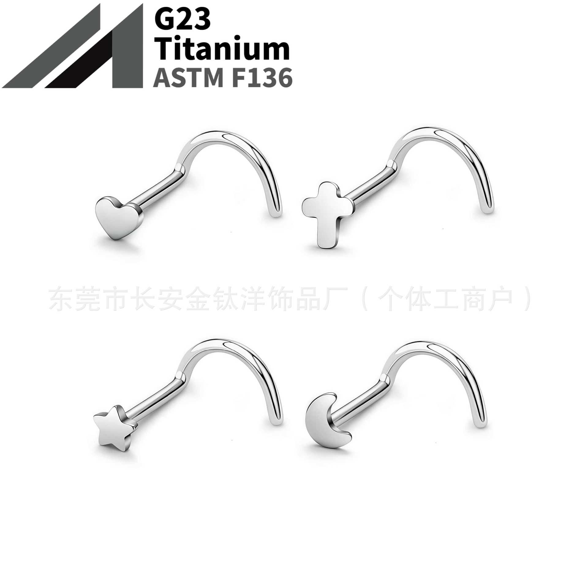 16G labret stud size and finish detail