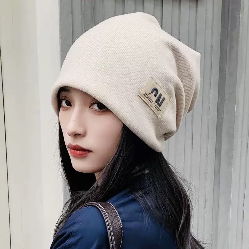 UN pile hat-beige hat