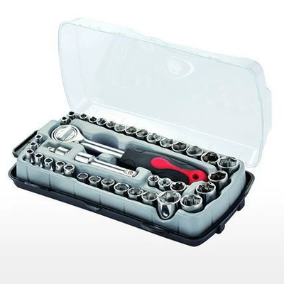 Factory direct 39-piece sleeve combination suit 3/8 ratchet wrench auto repair hardware tools (Mühərrik tənzimləmə alətləri) - 39pc