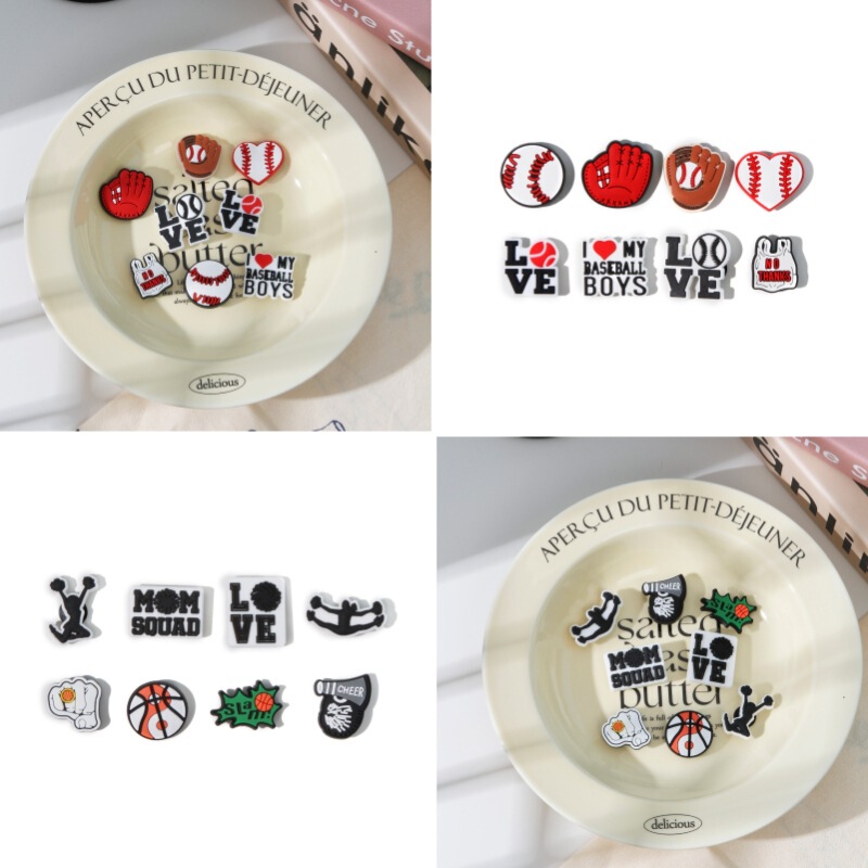 Cartoon new shoe buckle detachable hole shoes jewelry buckle cross-border rubber buckle new trend buckle factory explosions wholesale