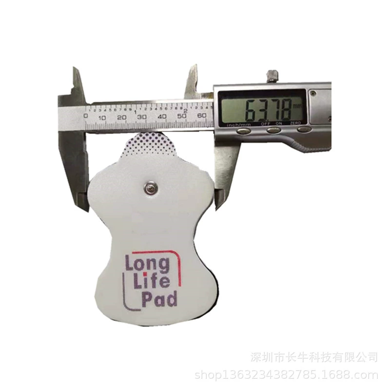 Пенопластовый электродный патч с кнопкой 2,2 мм