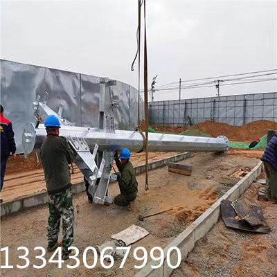 葫芦岛电力钢杆 耐张钢制电力杆 高压线路钢管杆 钢管塔打桩施工