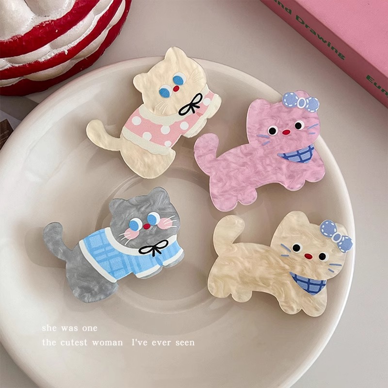 Cartoon hairgrip, accessories, children's accessory, acrylic sticker, DIY