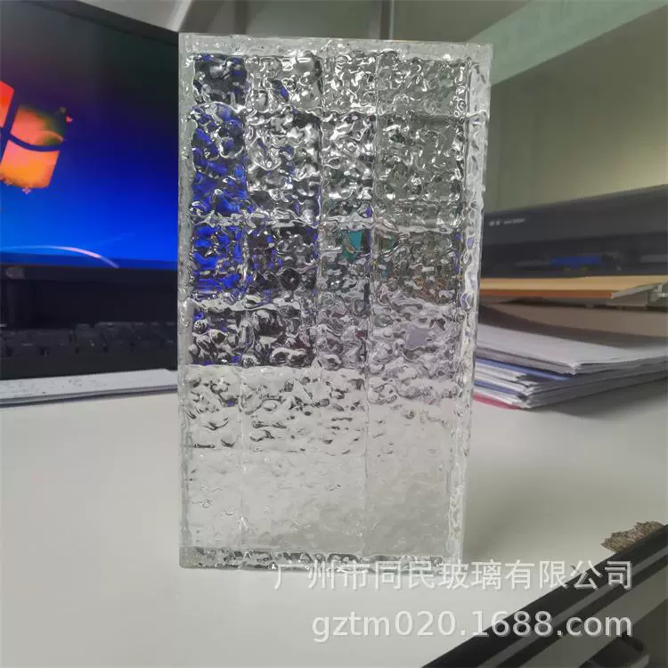 生产热熔玻璃 立体感强 装饰装潢用玻璃尺寸图案热熔艺术玻璃钢化