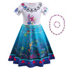 Dress with sleeves, girl's skirt, suit, small princess costume, cosplay, for performances