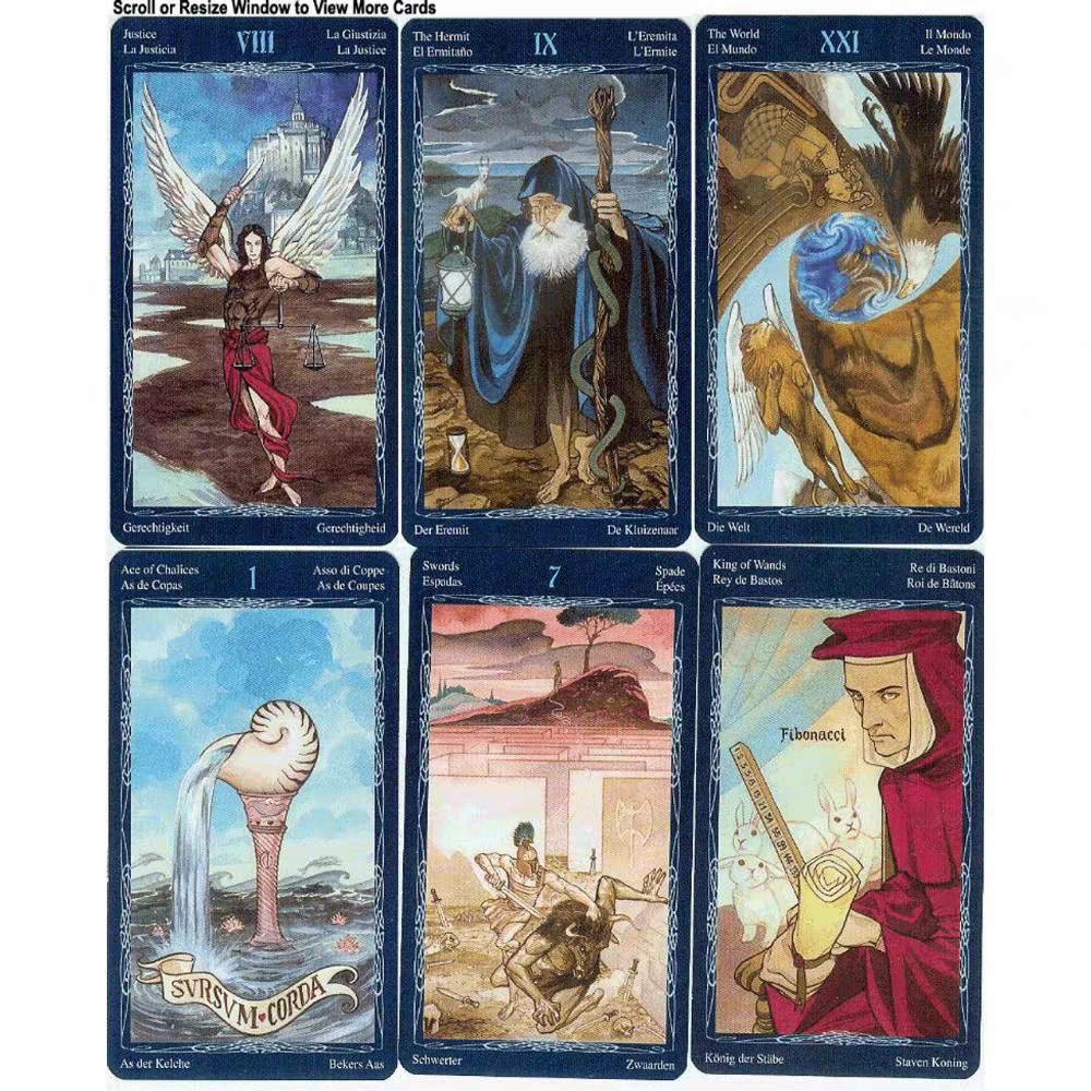 Tarot Of The Mystic Spiral Board Game For Parties And Card Nights_voghion.com