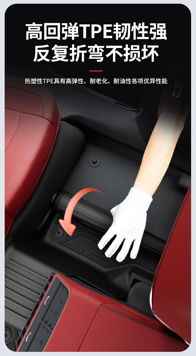 Suitable for Imported Audi A3 A3La4L A5L A6L A7L A8L Q3 Q5L Full Tpe Car Floor Mats