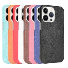 适用三星S8plus手机壳NOTE10鳄鱼纹外壳S20防摔PC硬壳手机保护套