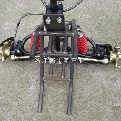 brake, and steering assembly, Motorcycle frame