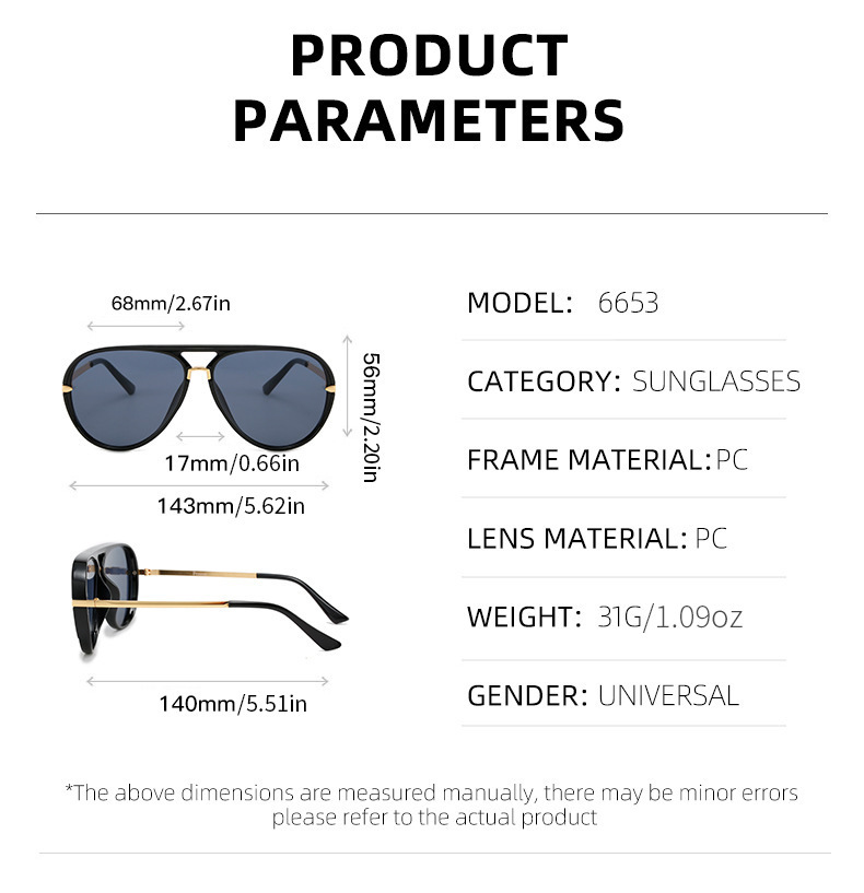 50g Weight Full Frame Glasses Structure Sunglasses Classification PC, UV400 Protection Lens Material toad glasses Glasses Style Travel, Daily Occasion Solid Color Pattern All Seasons Season Unisex Gender Casual Style Grey, Black Color Casual Solid Color PC UV400 Protection Toad Glasses Full Frame Women's Sunglasses 5