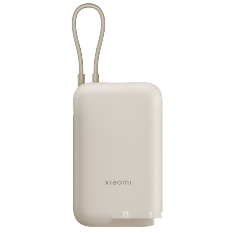 ホットセール Mijia 内蔵コードパワーバンク 10000mAh ポケットバージョン 10000mAh 内蔵電源コード|undefined