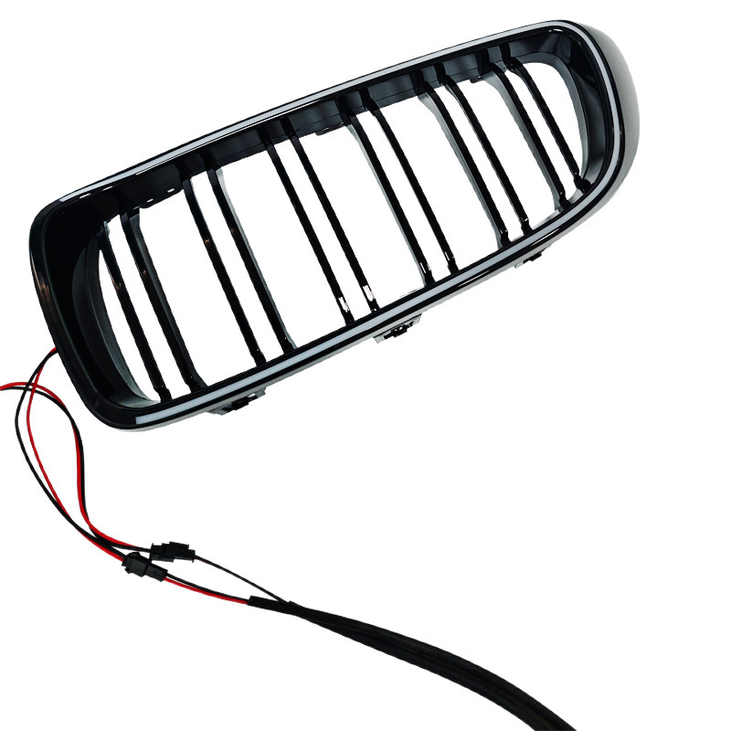 Решетка радиатора с двухлинейной LED-подсветкой YTOP для BMW 4 серии F32 (2013-2019)