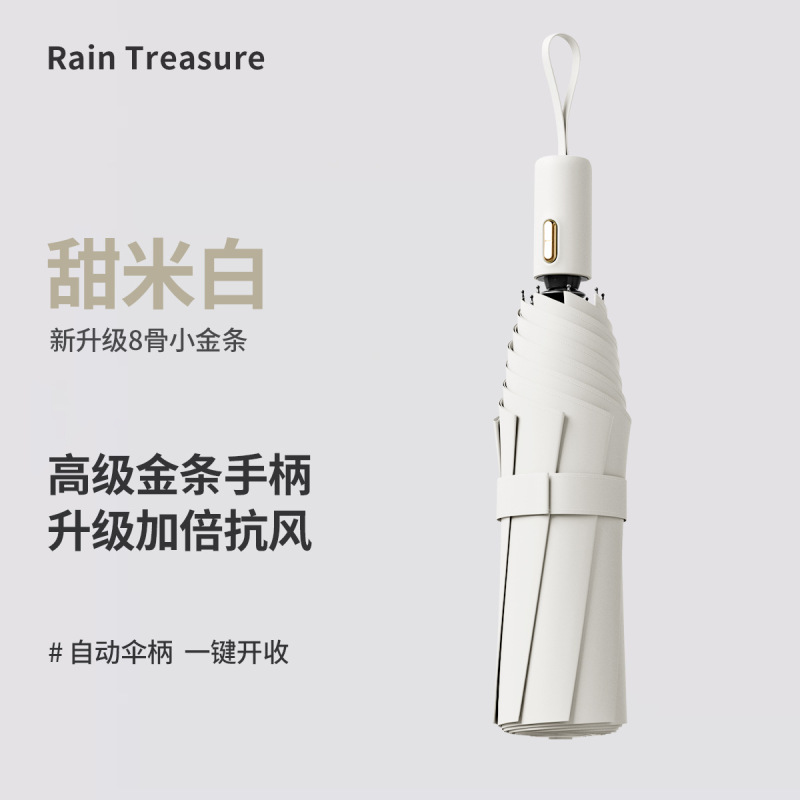 60骨双人自动折叠加固超强抗风伞定制雨伞晴雨两用加大遮阳伞批发|undefined