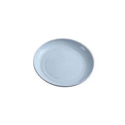 Plato de Paja de Trigo Amazon de 20, 23 y 25 Platos, Plato para Frutas, Plato para Verduras, Plato Doméstico, Bandeja de Comedor Nórdica de Plástico para Exportación