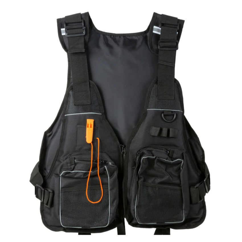 钓鱼专用多功能浮力衣救生衣多口袋矶钓背心海钓求生马甲