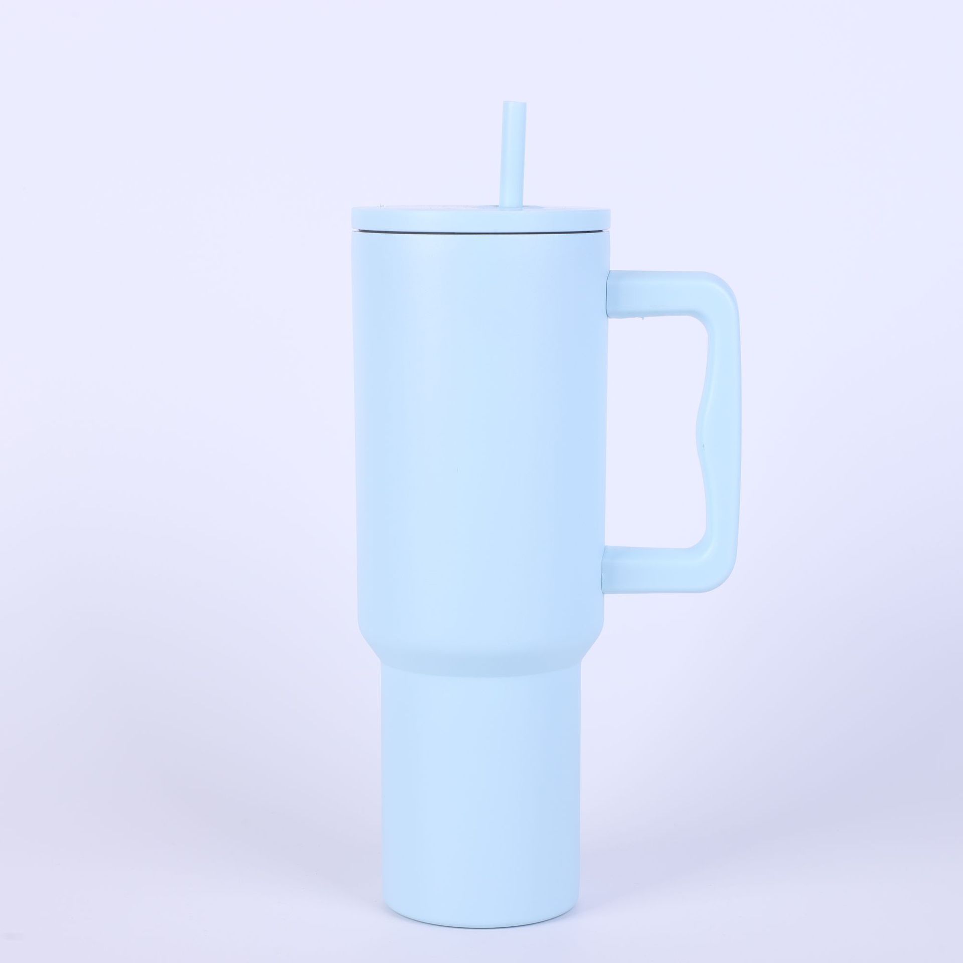 Amazon 304 Taza de aislamiento con estampado de leopardo de acero inoxidable 30oz40oz Taza de coche de pajita al aire libre Taza portátil con manija